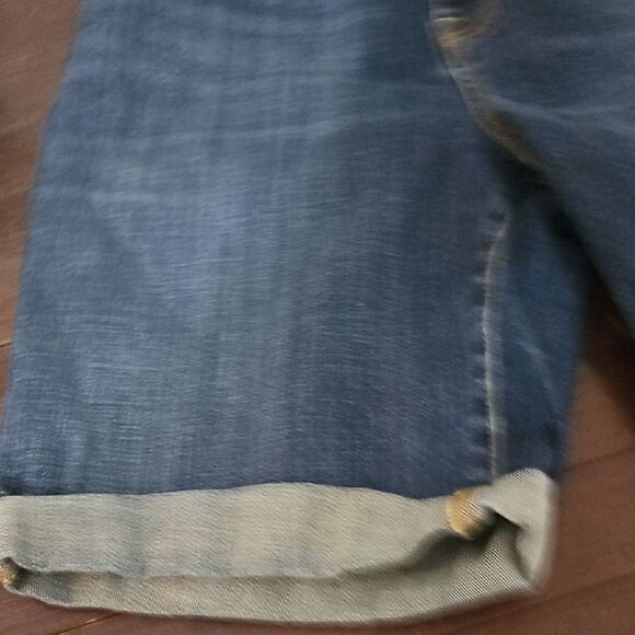 Talbots Dark Blue Jean Shorts - Picture 4 of 5
